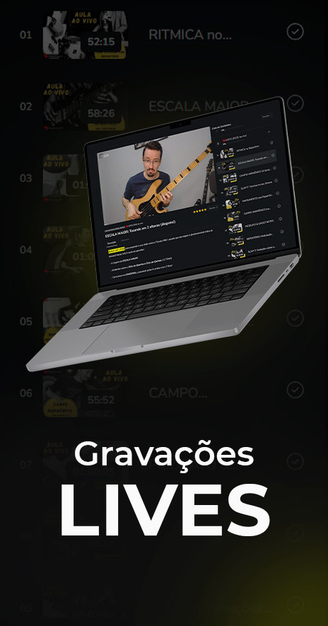 Gravações de Lives